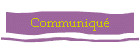 Communiqu�